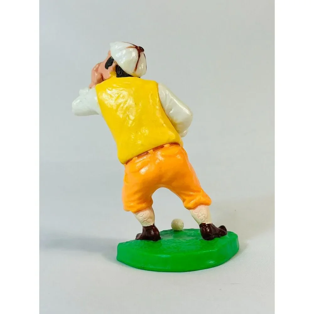 Vintage 1974 Wilton Golf Cake Decorating Accessories Club Flag Golfer